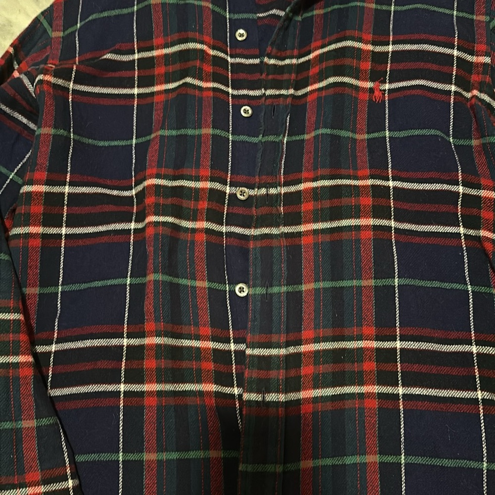 Men’s Ralph Lauren flannel button down - Picture 2 of 3